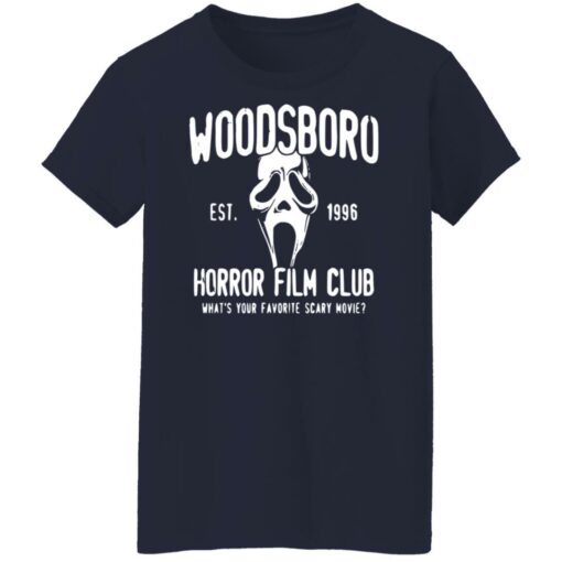 Ghost woodsboro est 1996 Horror film club shirt $19.95