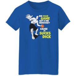 Did your game get a rib removed cause it sucks dick shirt $19.95 redirect01072022030110 9