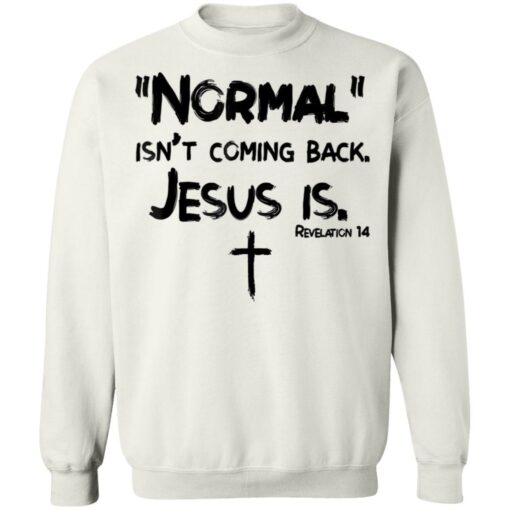 Normal isn't coming back Jesus is shirt $19.95 redirect01072022220100 5