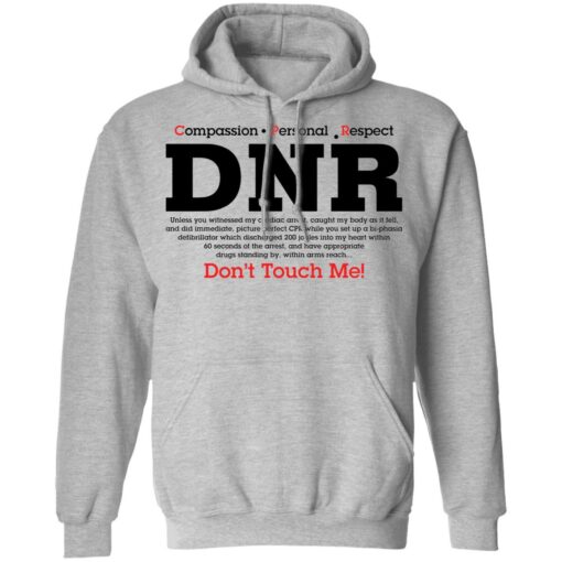 Compassion personal respect drn don't touch me shirt $19.95 redirect01102022040110 2
