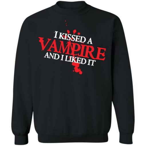 I kissed a vampire and i liked it shirt $19.95 redirect01112022050131 4
