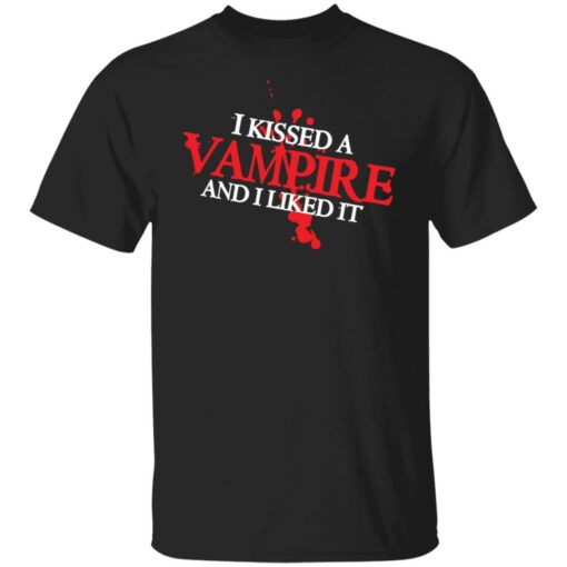 I kissed a vampire and i liked it shirt $19.95 redirect01112022050131 6