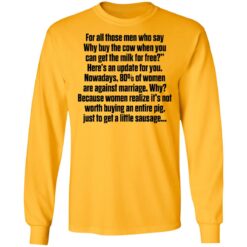 For all those men who say why buy the cow shirt $19.95