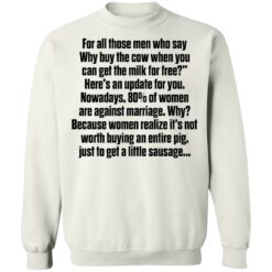 For all those men who say why buy the cow shirt $19.95 redirect01112022060106 4