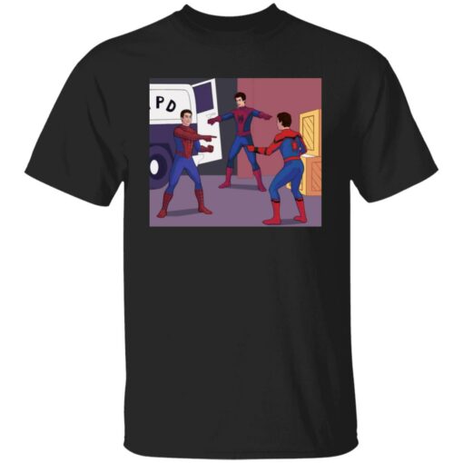 Spiderman  Pointing meme shirt