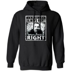 Martin Luther King Jr. the time is always right shirt $19.95 redirect01132022020131 2