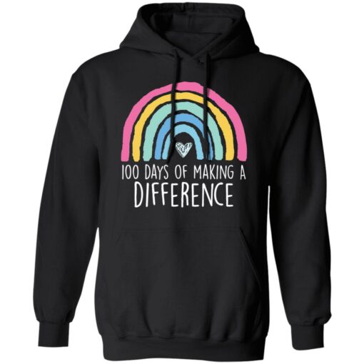 100 days of making a difference shirt $19.95