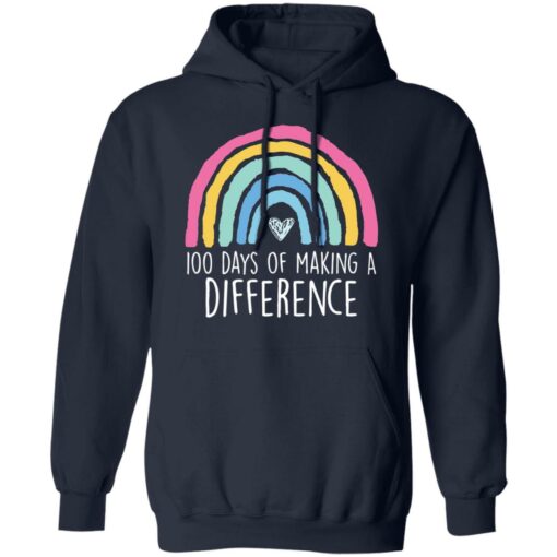 100 days of making a difference shirt $19.95