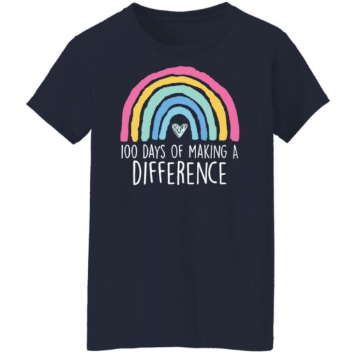 100 days of making a difference shirt $19.95