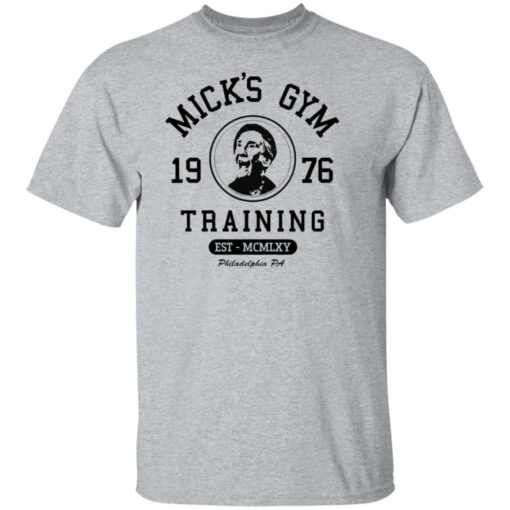 Rocky mick's gym training shirt