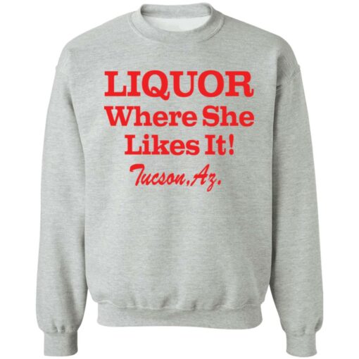 Liquor where she likes it shirt $19.95 redirect01162022220125 3