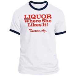 Nessa Barrett Liquor Where She Likes It t-shirt $21.95
