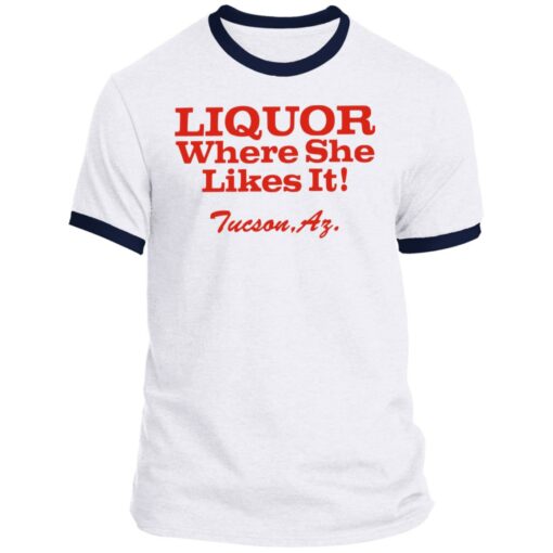 Nessa Barrett Liquor Where She Likes It t-shirt $21.95