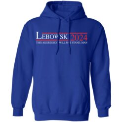 Lebowski 2024 this aggression will not stand man shirt $19.95 redirect01192022010124 3