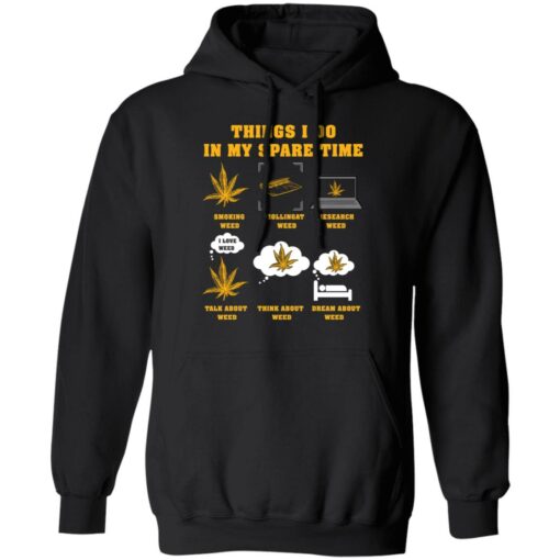 Things i do in my spare time weed shirt $19.95 redirect01192022030142 12