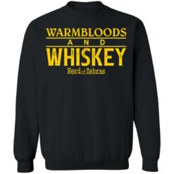 Warmbloods and Whiskey herd of zebras shirt $19.95