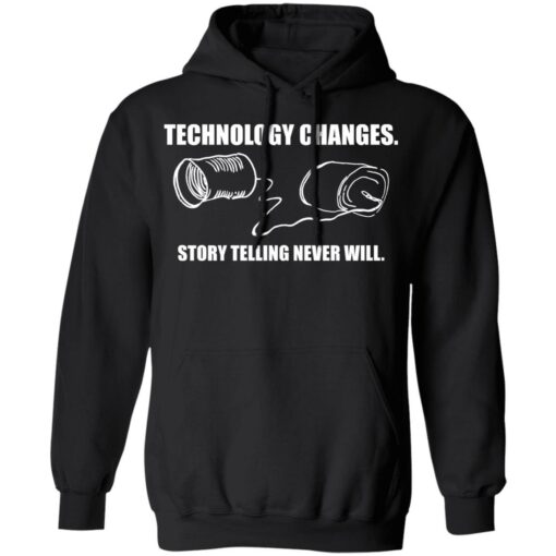 Technology changes story telling never will shirt $19.95 redirect01242022010116 2