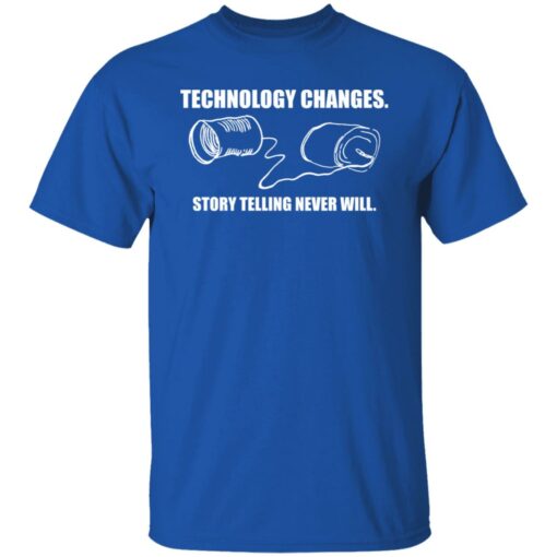 Technology changes story telling never will shirt $19.95 redirect01242022010117 3
