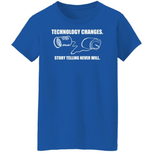 Technology changes story telling never will shirt $19.95 redirect01242022010117 5