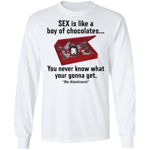 Sex is like a boy of chocolates you never know shirt $19.95 redirect01242022010123 1