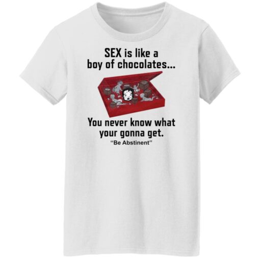 Sex is like a boy of chocolates you never know shirt $19.95 redirect01242022010123 8