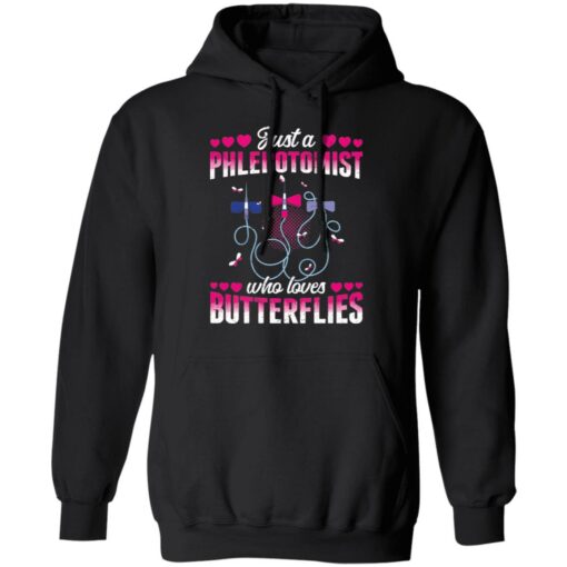 Just a phlebotomist who loves butterfly shirt $19.95 redirect01262022020110 2