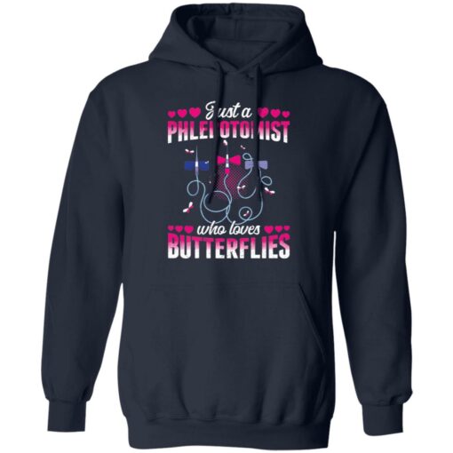 Just a phlebotomist who loves butterfly shirt $19.95 redirect01262022020110 3