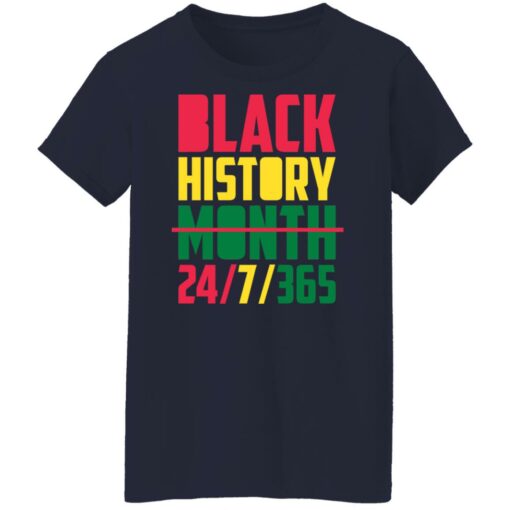 Black history month 24 7 365 shirt $19.95 redirect01262022220135 9