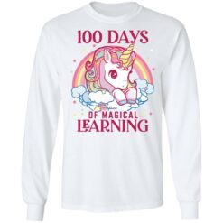 Unicorn 100 day of magical learning shirt $19.95 redirect01272022000122 1