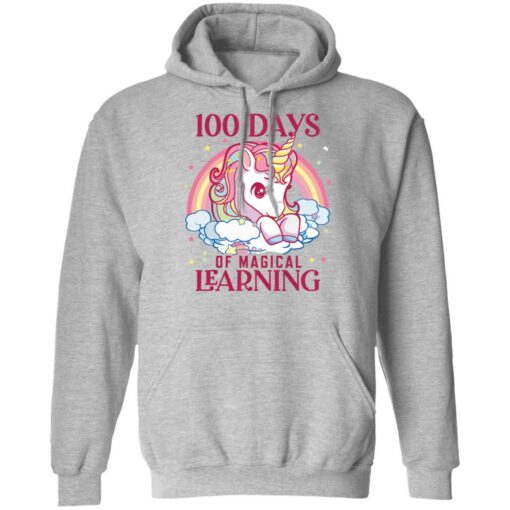 Unicorn 100 day of magical learning shirt $19.95 redirect01272022000122 2