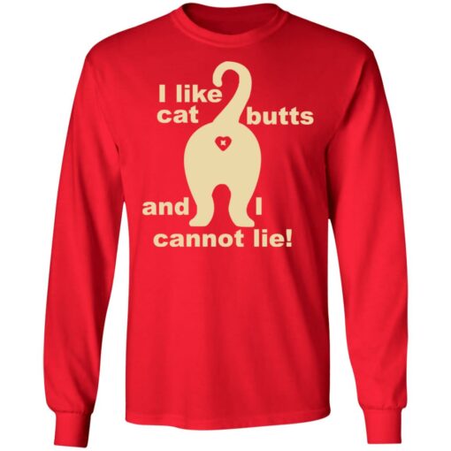 I like cat butts and i cannot lie shirt $19.95