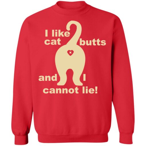 I like cat butts and i cannot lie shirt $19.95 redirect01272022220145 5
