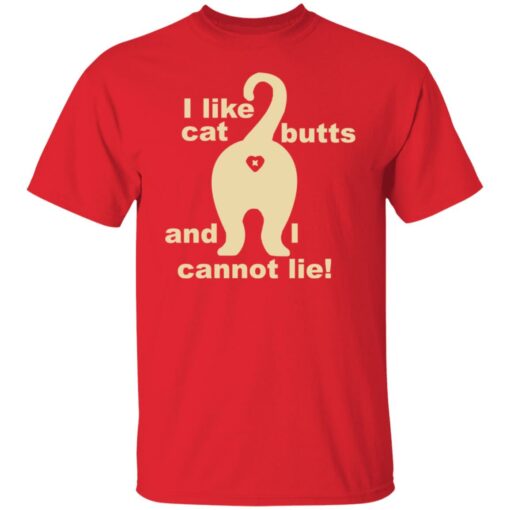 I like cat butts and i cannot lie shirt $19.95 redirect01272022220145 7