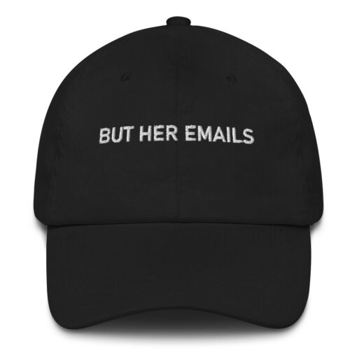 But Her Emails hat black