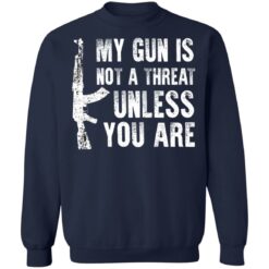 My gun is not a threat unless you are shirt $19.95 redirect02072022010249 3