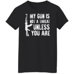 My gun is not a threat unless you are shirt $19.95 redirect02072022010249 6