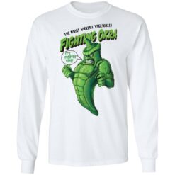 The most violent vegetable fighting okra shirt $19.95