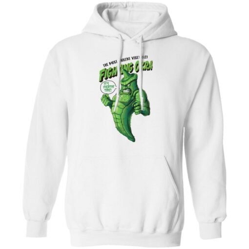 The most violent vegetable fighting okra shirt $19.95