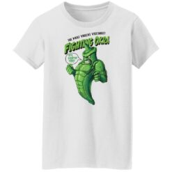 The most violent vegetable fighting okra shirt $19.95