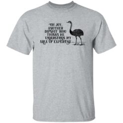 Oh joy another dipshit who thinks he understands shirt $19.95