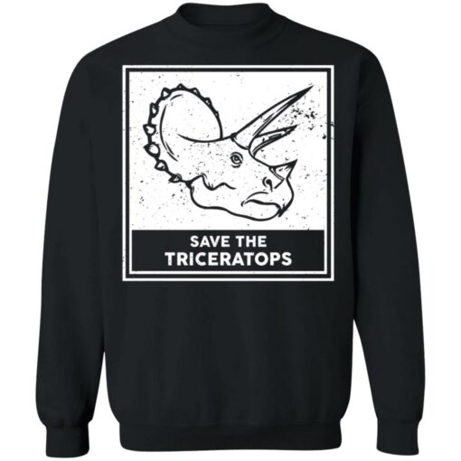 Save the triceratops shirt $19.95