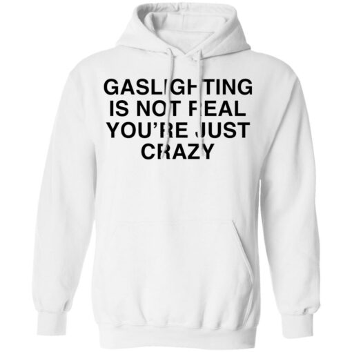 Gaslighting is not real you're are just crazy shirt $19.95 redirect02132022230223 3