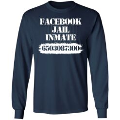 Facebook jail inmate 6503087300 shirt $19.95