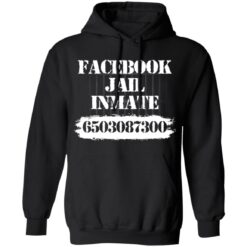 Facebook jail inmate 6503087300 shirt $19.95