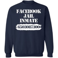 Facebook jail inmate 6503087300 shirt $19.95