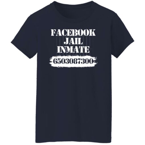 Facebook jail inmate 6503087300 shirt $19.95