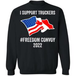 I support truckers freedom convoy 2022 shirt $19.95 redirect02152022220219 4