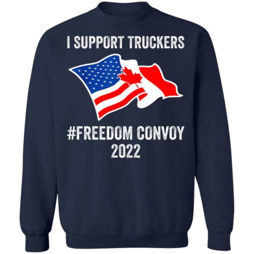 I support truckers freedom convoy 2022 shirt $19.95 redirect02152022220219 5