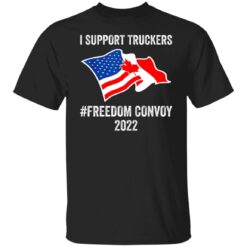 I support truckers freedom convoy 2022 shirt $19.95 redirect02152022220219 6
