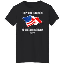I support truckers freedom convoy 2022 shirt $19.95 redirect02152022220219 8